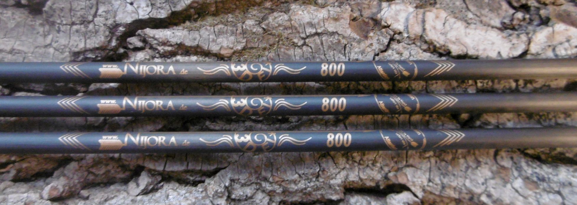 500 - 800 Spine Carbonpfeile Kundenpfeil Nijora 3D Fly